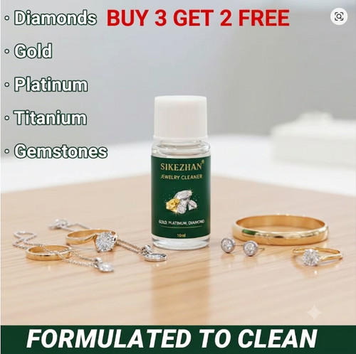 Jewelry cleaner liquid - jewelry, silver