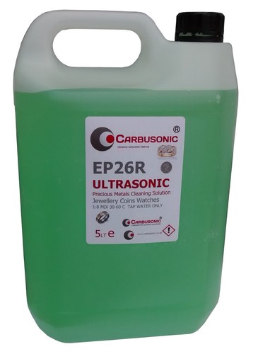 Ultrasonic cleaning fluid