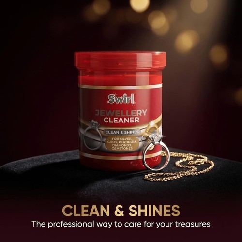 Swirl liquid jewellery cleaner - jewellery,